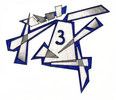 Geometrische Nummer Drei von Kulik