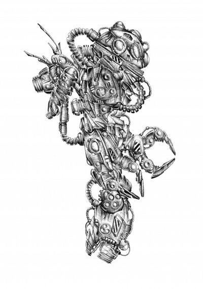 Komplexer mechanischer Arm von Kulik