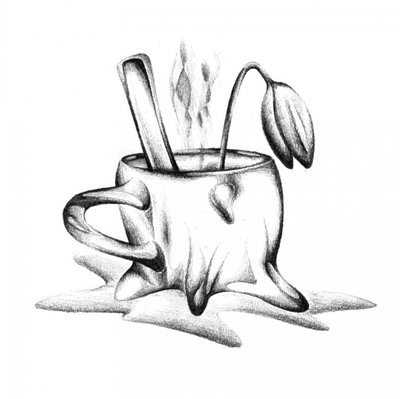 Schmelzende Tasse Blüte von Kulik