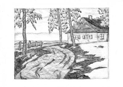 Verschlungener Weg nach Hause von Kulik
