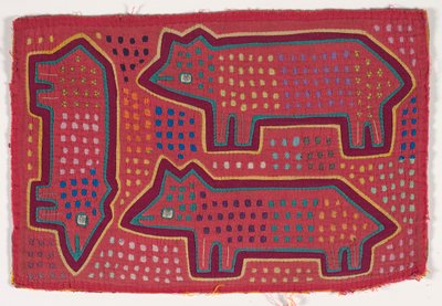Hemdplatte (mola) von Kuna Indian Culture