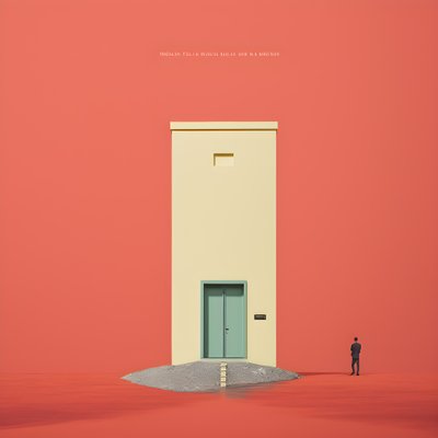 Minimalistisches Abenteuerplakat 3 von Kurt Heppke