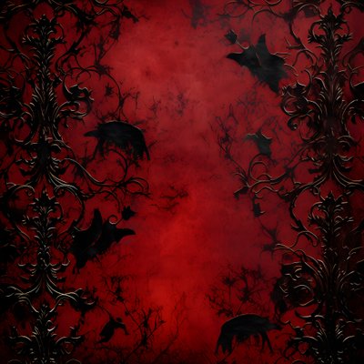 Halloween Scrapbook Papier von Kurt Heppke