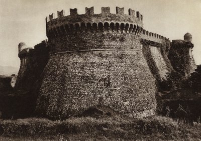 Italien: Castello Sarzanello von Kurt Hielscher