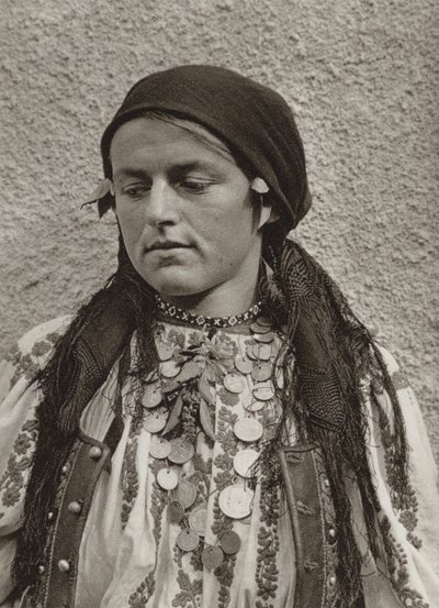 Rumänien: Merisor, Bäuerin von Kurt Hielscher