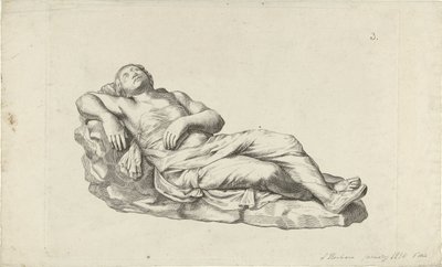 Studie einer klassischen Skulptur von L. Hachin (signed by artist)