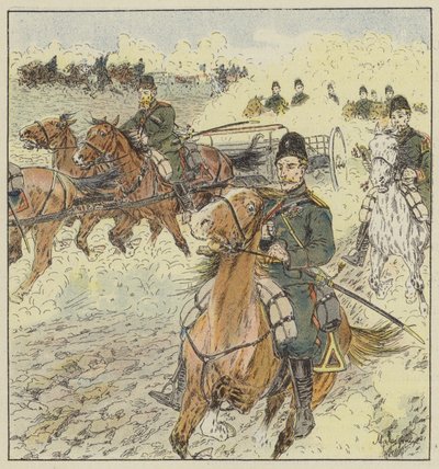 Kosakenartillerie aus Transbaikalien von L. Malespine