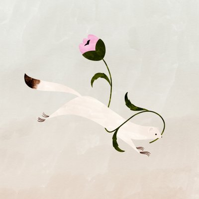 Blumenpflücken von Léa Le Pivert
