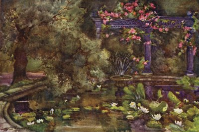 Der Garten von Sir Laurence Alma-Tadema, RA von Lady Victoria Marjorie Harriet Manners