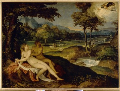 Jupiter und Io von Lambert Sustris
