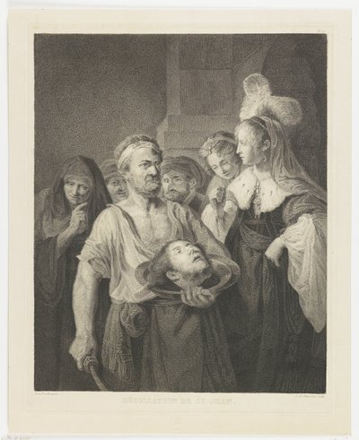 Salome erhält den Kopf von Johannes dem Täufer von Lambertus Antonius Claessens