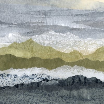Gedämpfter Berghorizont von Lara Eckerman