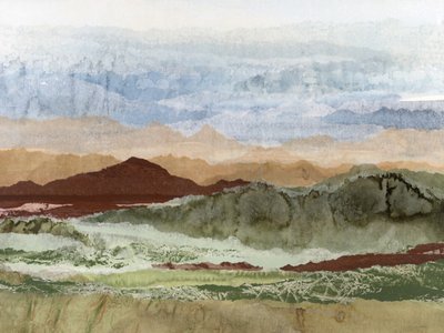 Serene Bergschichten von Lara Eckerman