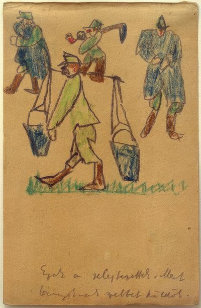 Diese sind die Aussortierten, weil ich den Mädchen schönere schicke von Laszlo Moholy Nagy
