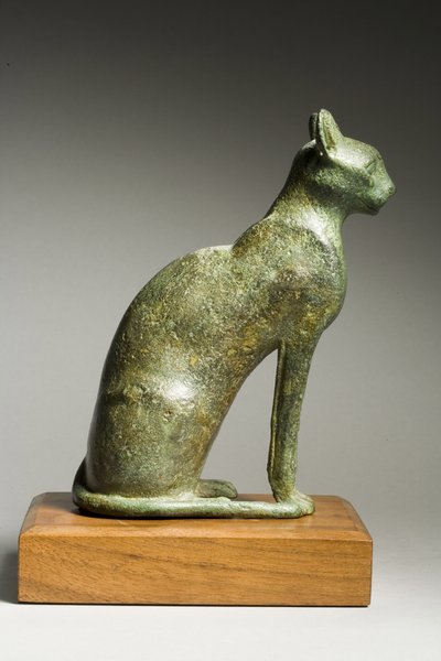 Katze, Spätzeit, 664-332 v. Chr. von Late Period Egyptian