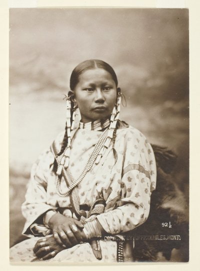Geflecktes Rehkitz, Cheyenne-Braut, 1879 von Laton Alton Huffman
