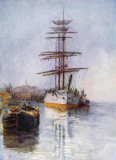 Die Sultana, ein Holzschiff von Laura Annie Happerfield