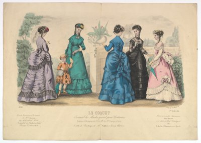 Le Coquet, Nr. 22, aus Journal des Modes Spécial pour Couturières von Laure Noel
