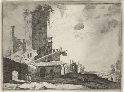 Gasthaus bei einer Kapelle von Laurens Barata