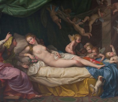 Venus und Minerva von Laurent Pecheux