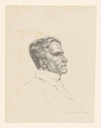 Porträt eines unbekannten Mannes von Laurent Verwey van Udenhout (workshop of)