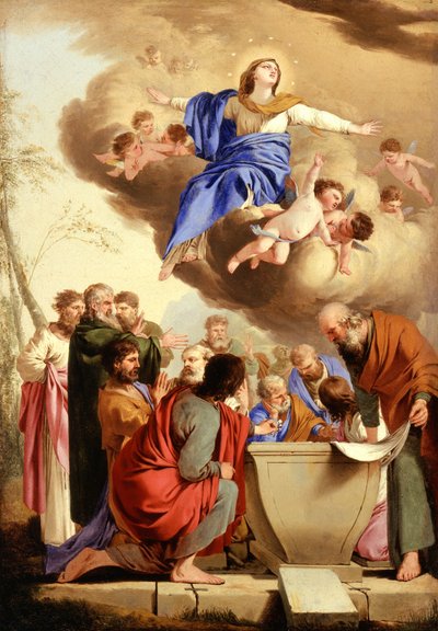 Die Himmelfahrt, ca. 1653-5 von Laurent de la Hyre