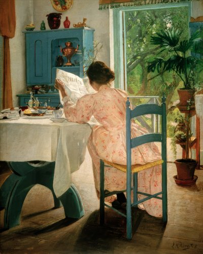 Beim Frühstück von Laurits Andersen Ring