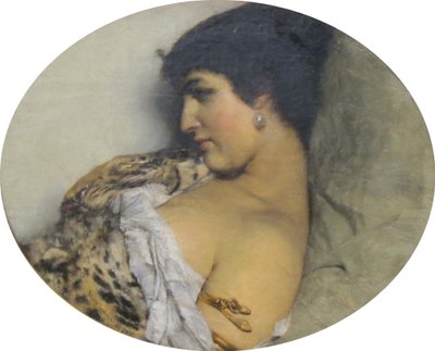 Kleopatra von Lawrence Alma Tadema