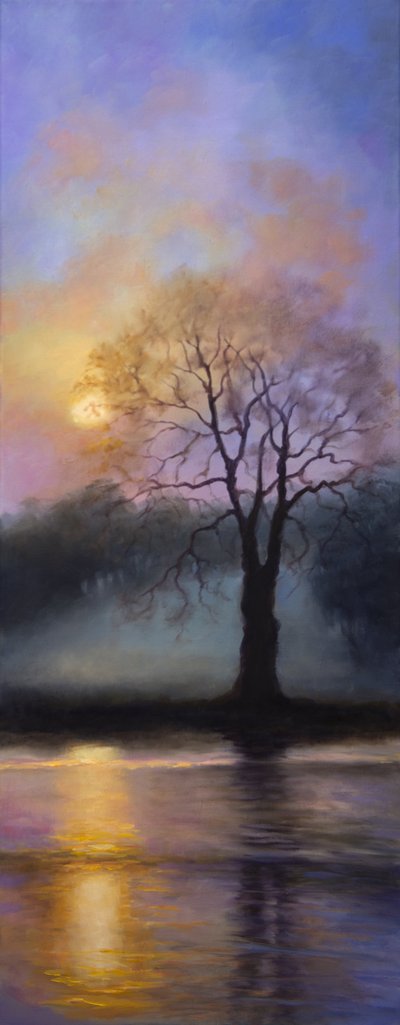 Bushy Park Dämmerung, 2016 von Lee Campbell