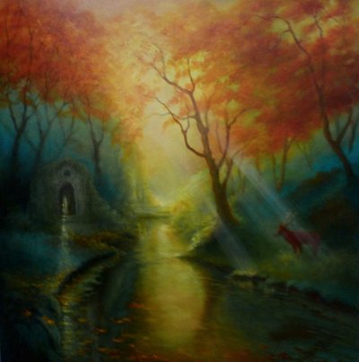 Druanitia, Königin der Druiden, 2024 von Lee Campbell