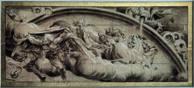Zyklus des Apollo-Wagens: Der Abend oder Allegorie des Winters von Lelio Orsi da Novellara