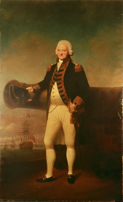 Admiral Sir Peter Parker (1721-1811), um 1799 von Lemuel Francis Abbott