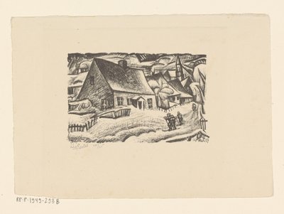 Altenberg (Erzgebirge) von Leo Gestel (signed by artist)