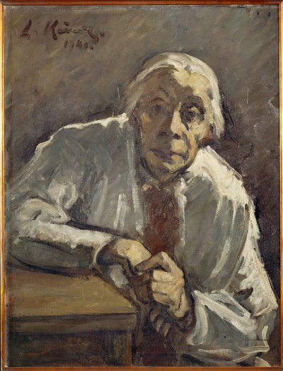 Porträt von Käthe Kollwitz von Leo von Konig