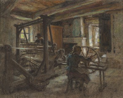 Das Weberhaus von Leon Augustin Lhermitte