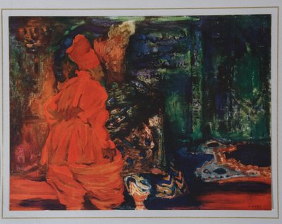 Haremsgeheimnis. Ballett Scheherazade von N. Rimski-Korsakow, um 1910 von Leon Bakst
