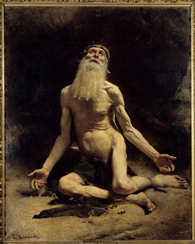 Hiob von Leon Joseph Florentin Bonnat