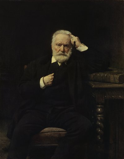 Porträt von Victor Hugo, 1879 von Leon Joseph Florentin Bonnat
