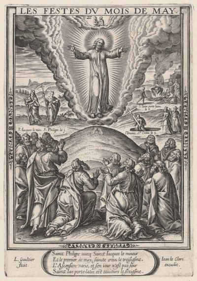 Die Feste des Monats Mai (Himmelfahrt) von Leonard Gaultier