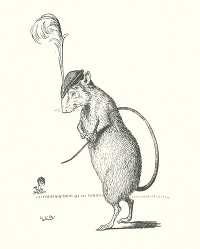 Und die Ratte trug eine Feder im Hut von Leonard Leslie Brooke