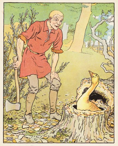 Die goldene Gans von Leonard Leslie Brooke