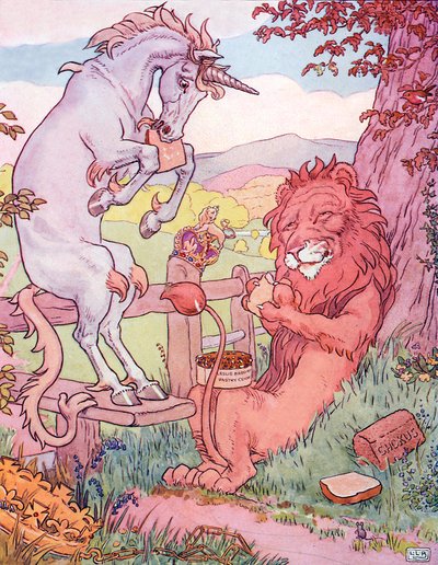 Der Löwe und das Einhorn von Leonard Leslie Brooke