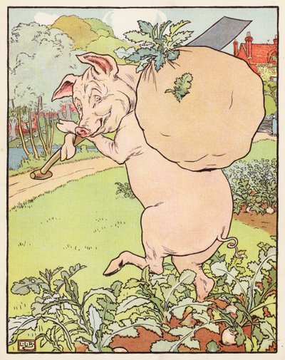 Die drei kleinen Schweinchen von Leonard Leslie Brooke