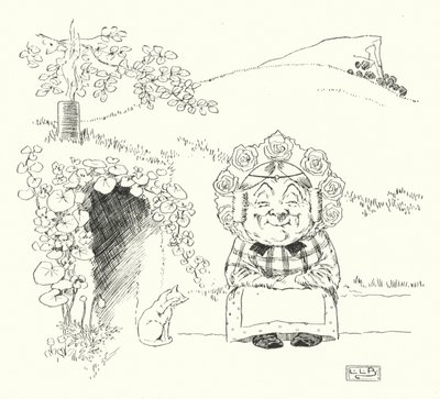 Es war eine alte Frau, die unter einem Hügel lebte von Leonard Leslie Brooke