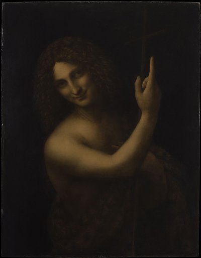 Johannes der Täufer, 1513-1516 von Leonardo da Vinci