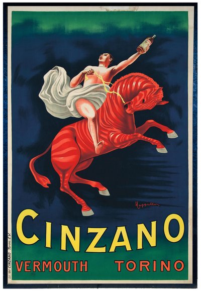 Cinzano Wermut Torino, 1910 von Leonetto Cappiello