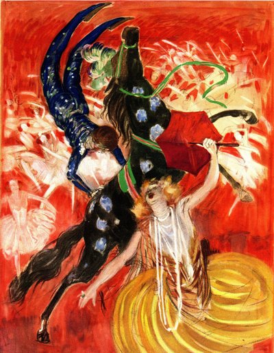 Der Zirkus - Komposition von Leonetto Cappiello (1875-1942) 1923 von Leonetto Cappiello