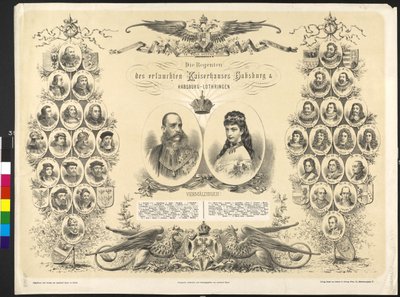 Erzherzog von Österreich, der Regent der edlen kaiserlichen Familie Habsburg & Habsburg-Lothringen von Leonhard Bauer