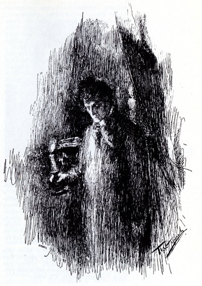 Illustration zum Drama Die Maskerade von M. Lermontow, 1891 von Leonid Osipovic Pasternak