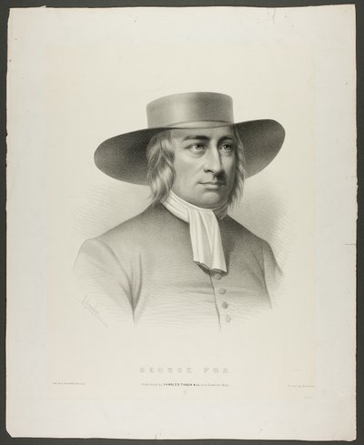George Fox von Leopold Grozelier